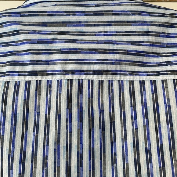 Bugatchi mens classic fit dress shirt - Picture 5 of 9